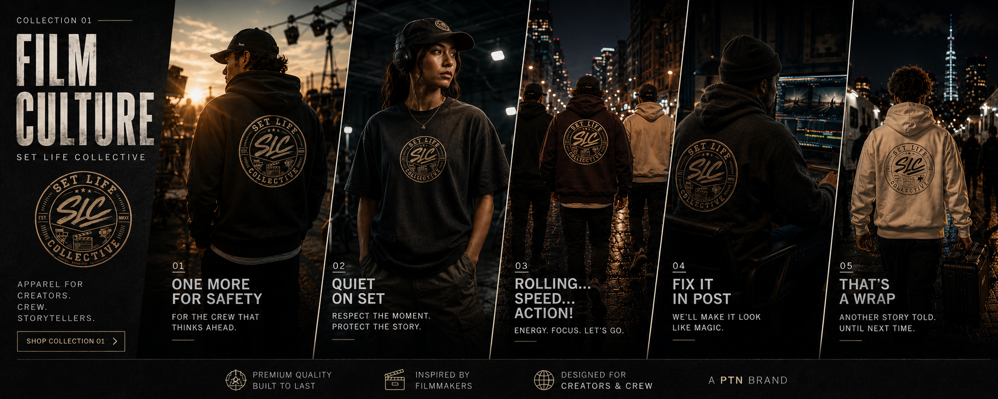 Set Life Collective Essentials Brand Banner